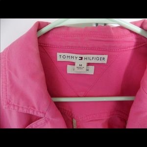 Tommy pink jean jacket